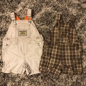 Boys 3-6m Overalls - Set of 2